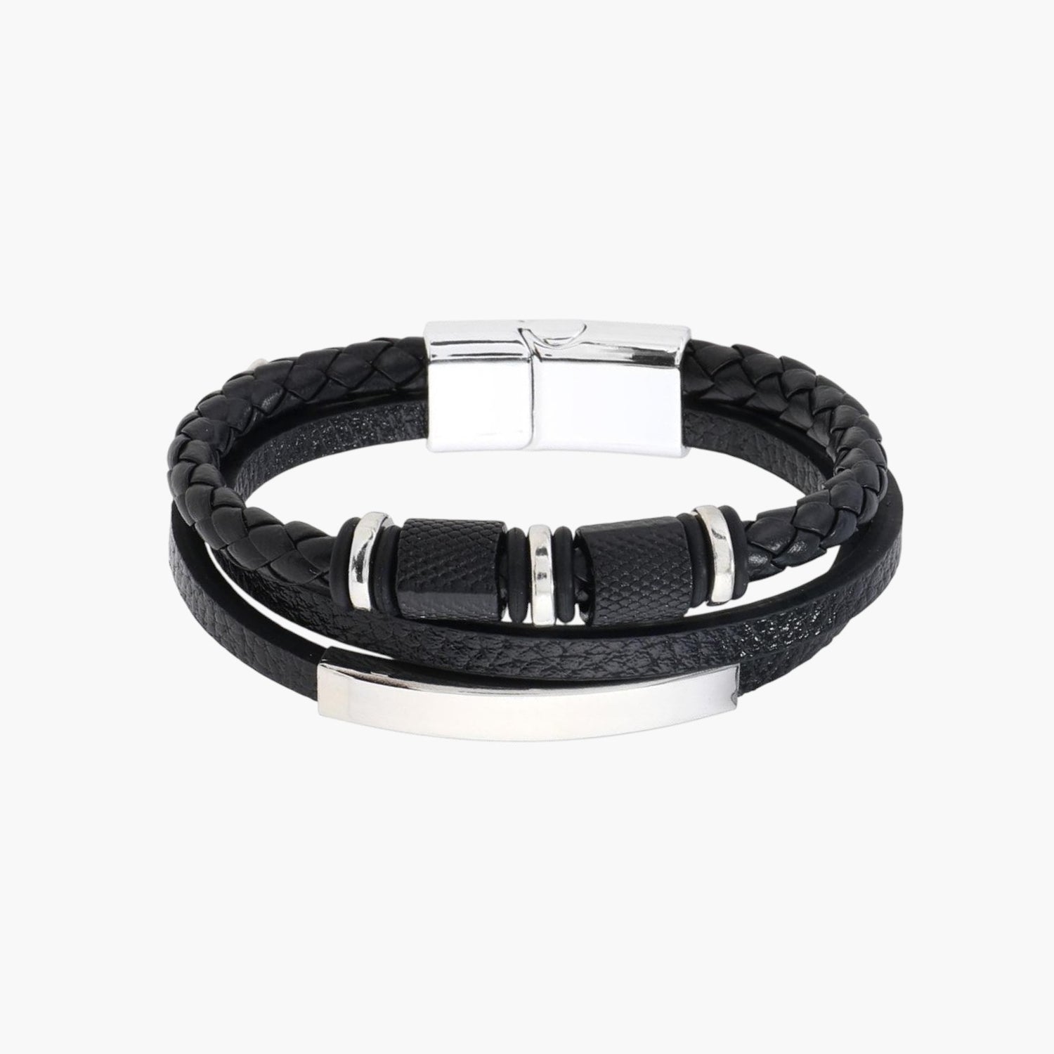 Pulseira Retro em Couro