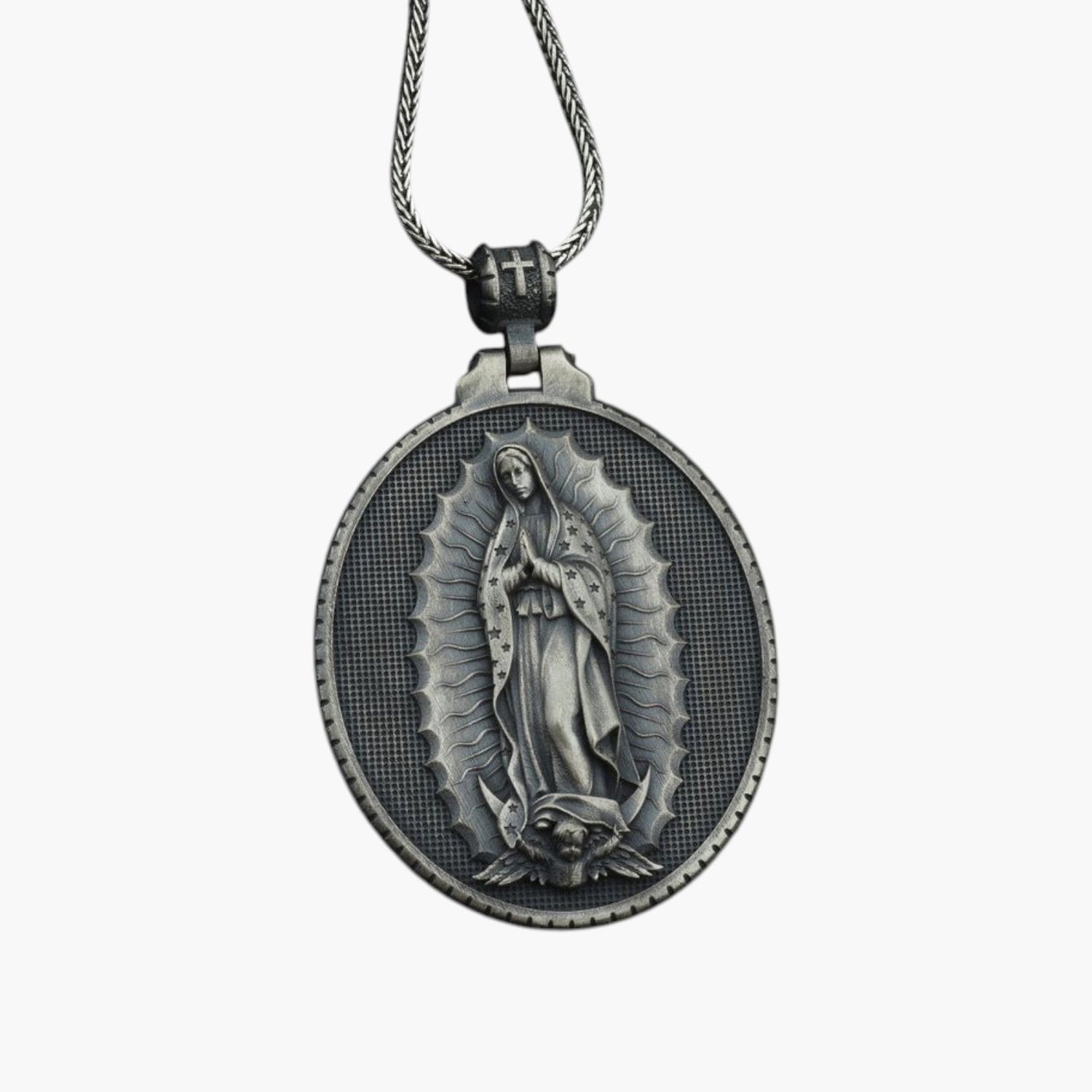 Colar com Pendente da Virgem Maria