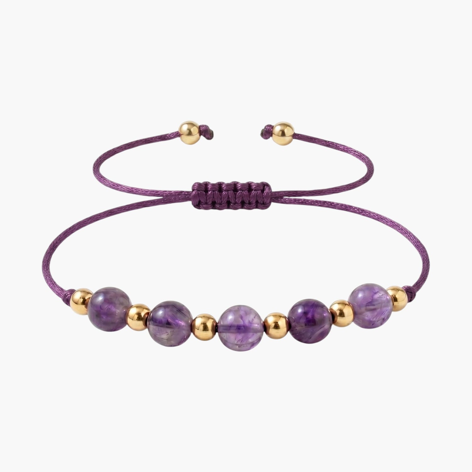 Pulseira em Pedra Natural de Ametista