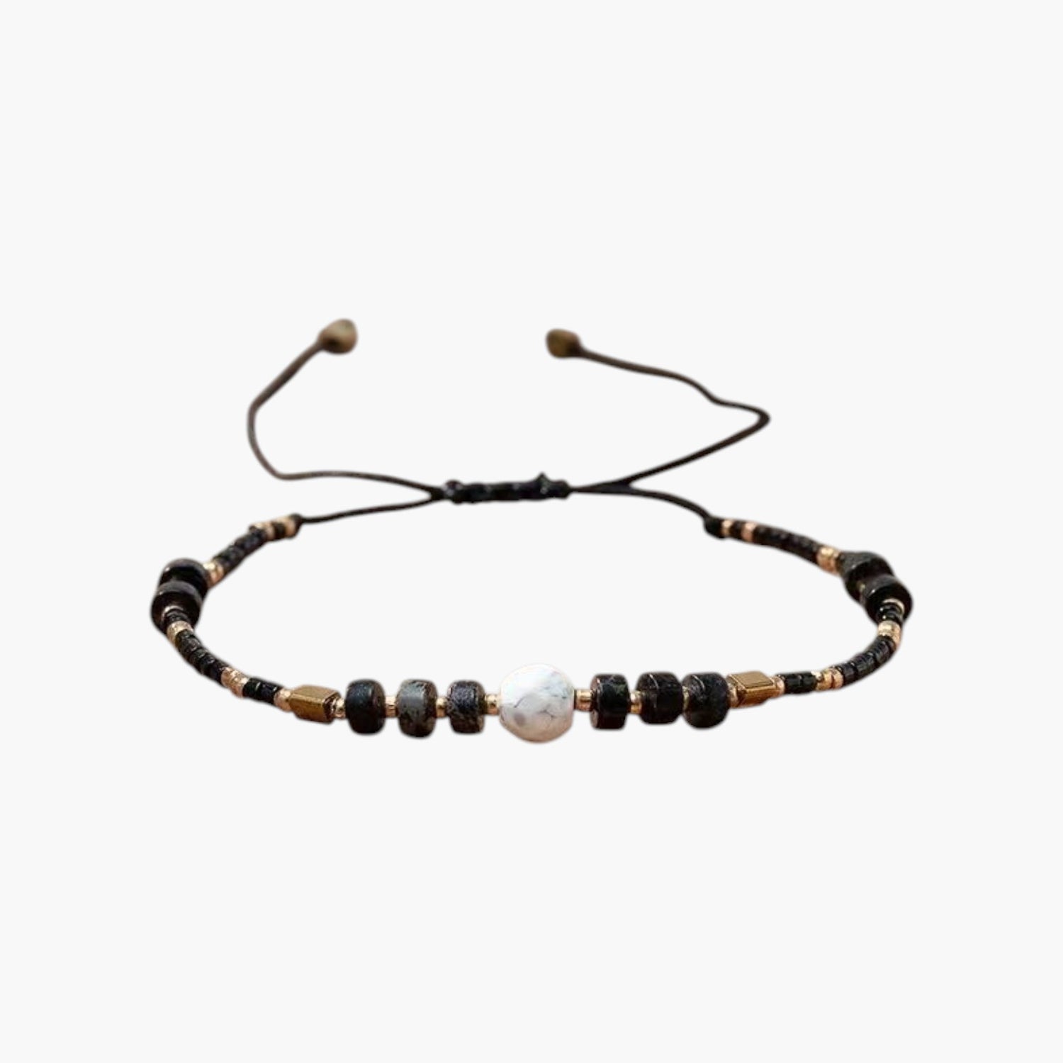 Pulseira Boémia em Pedra Natural