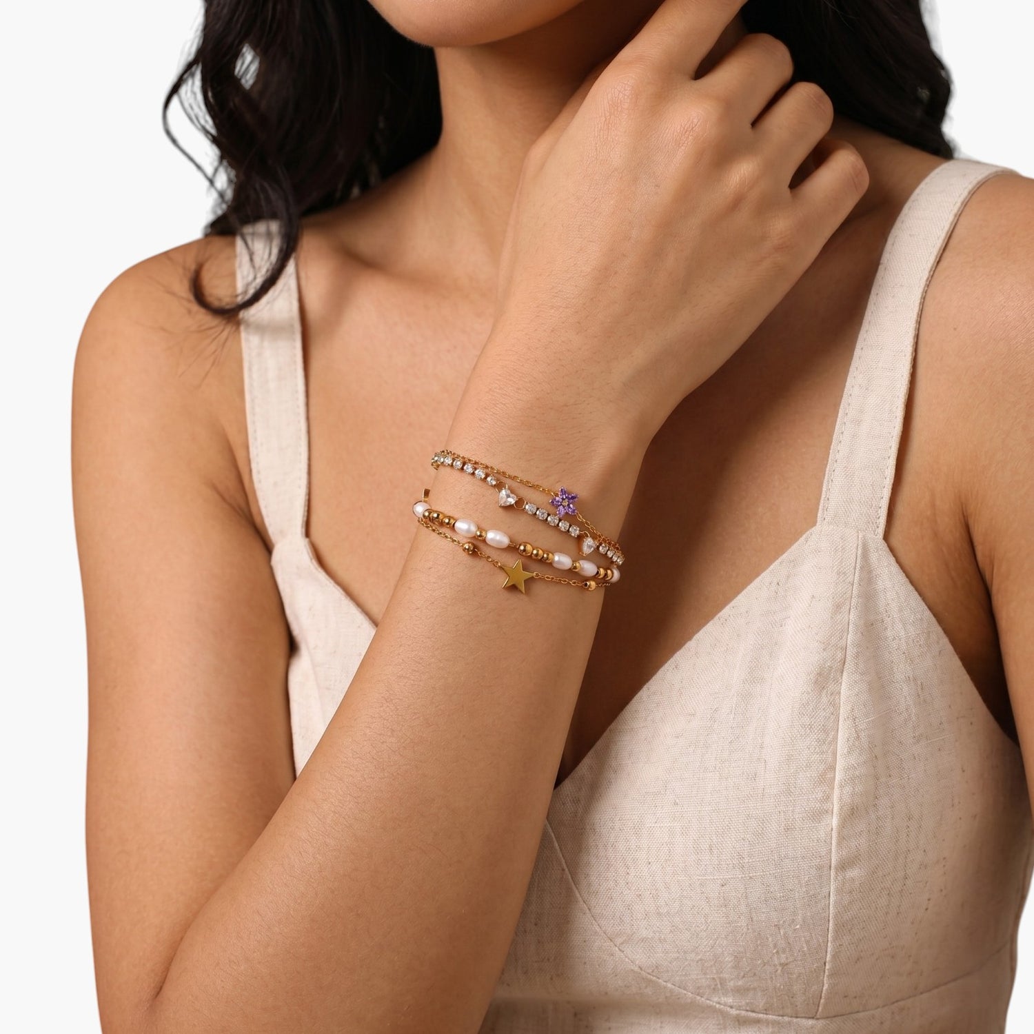 Pulseira Elegance em Aço Inoxidável 316L