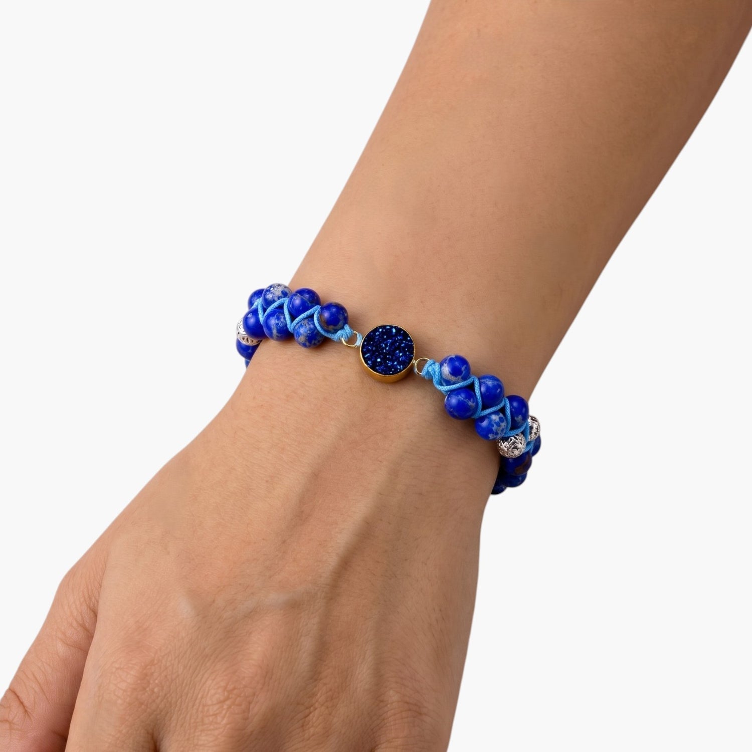 Pulseira Artesanal em Pedra Natural