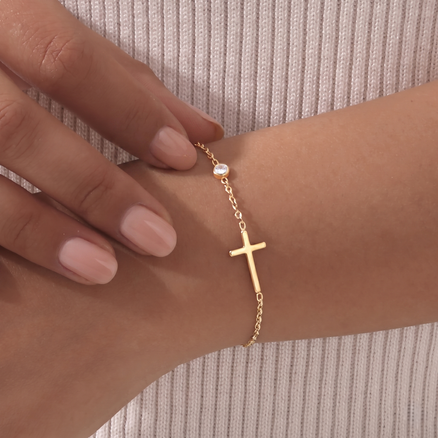 Pulseira 12 Pedras de Nascimento em Aço Inoxidável